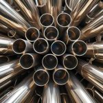 un_grupo_de_tubos_de_acero_inoxidable